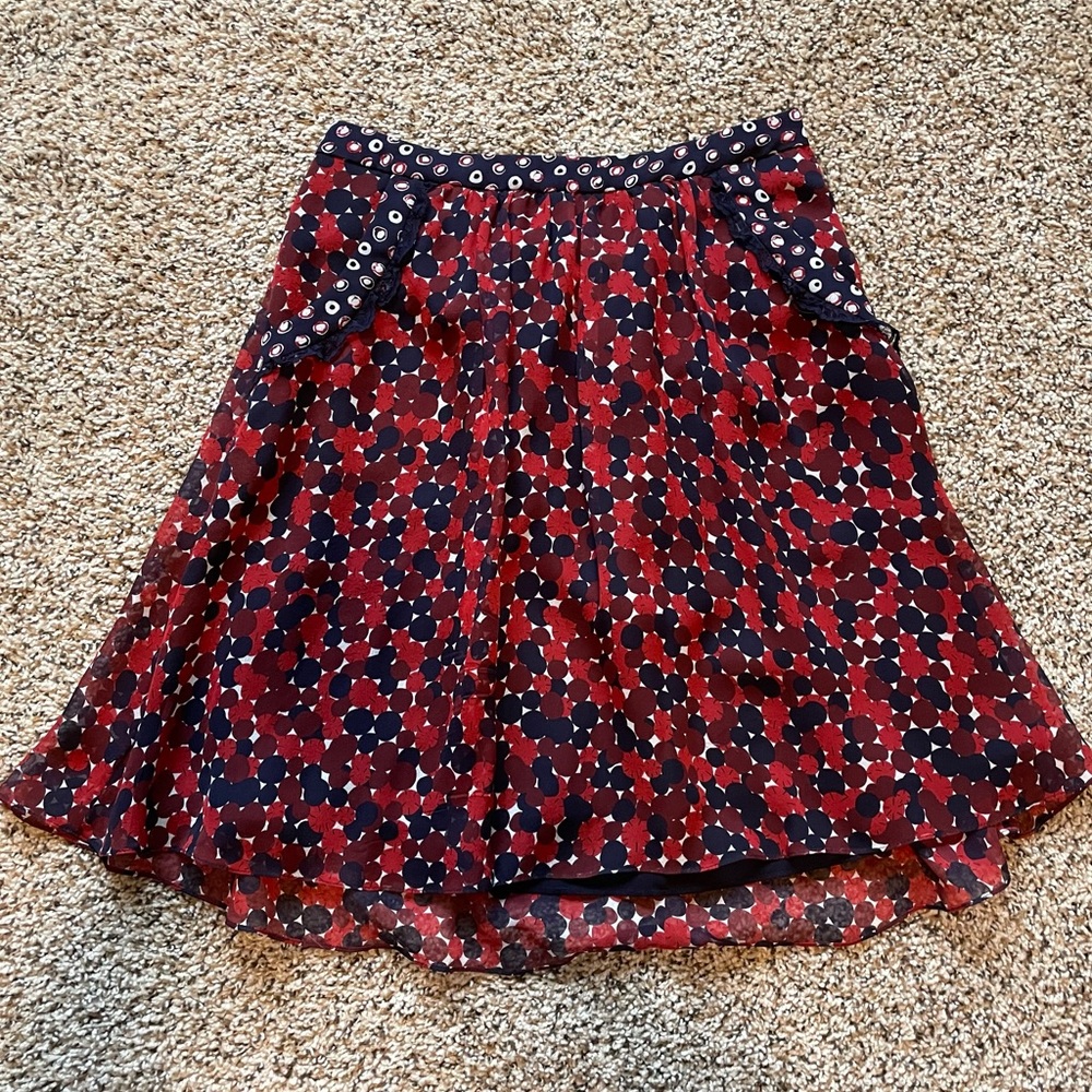 Diane Von Furstenberg printed mini skirt